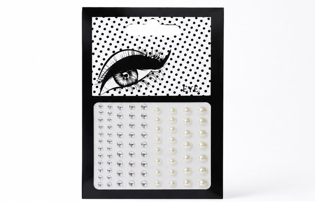 Brillos autoadhesivos para maquillaje