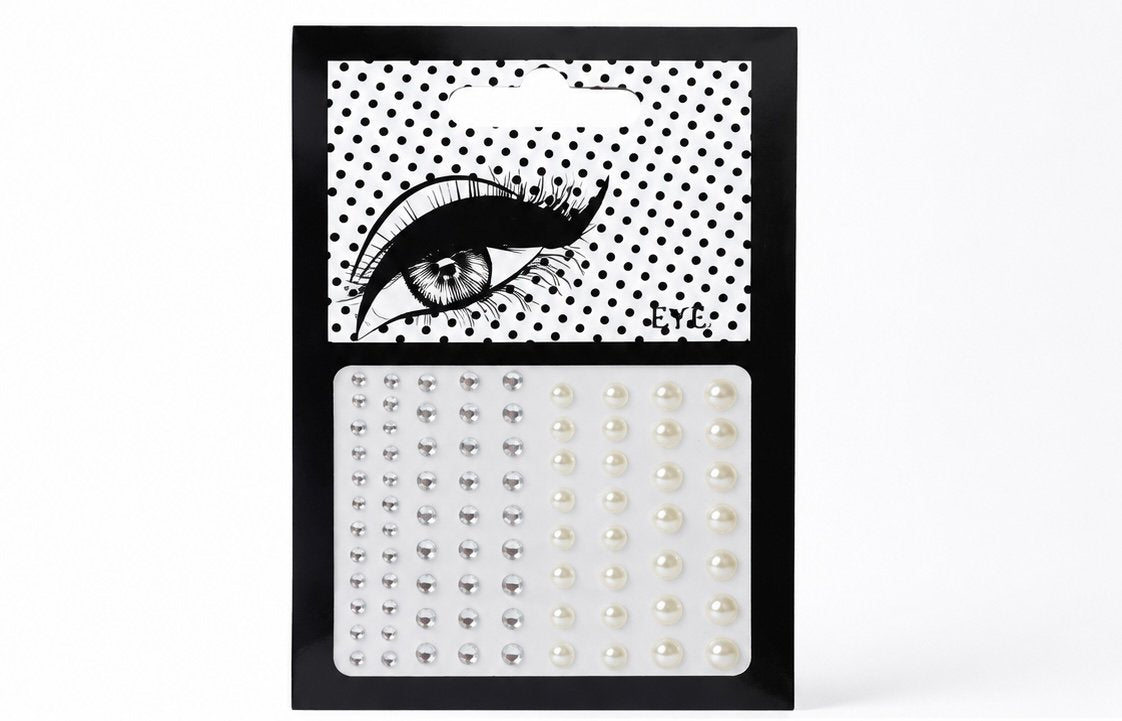 Brillos autoadhesivos para maquillaje