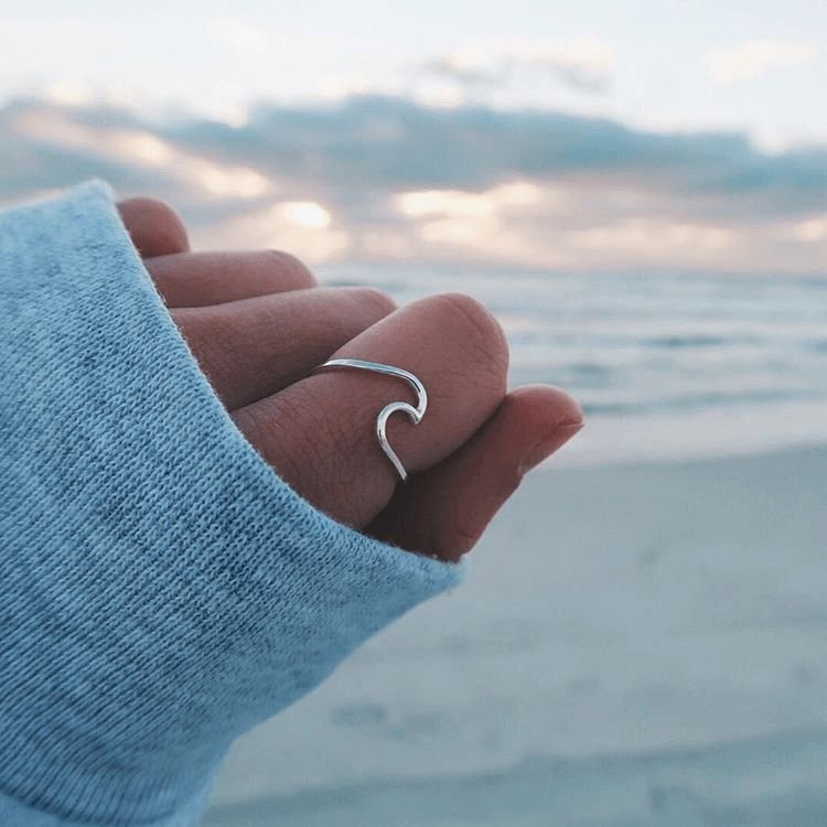 Anillo Ola E.Plata 925