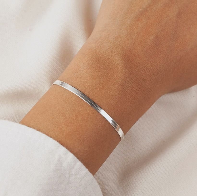 Pulsera Snake Acero