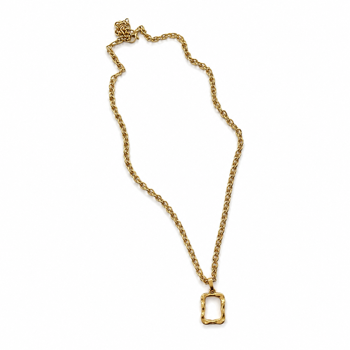 Cadena Estilo Vintage Acero