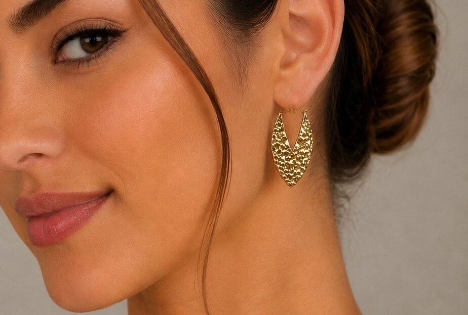 Aros Acero Dorado