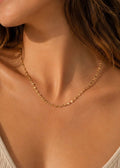 Cadena Basic Acero Dorado