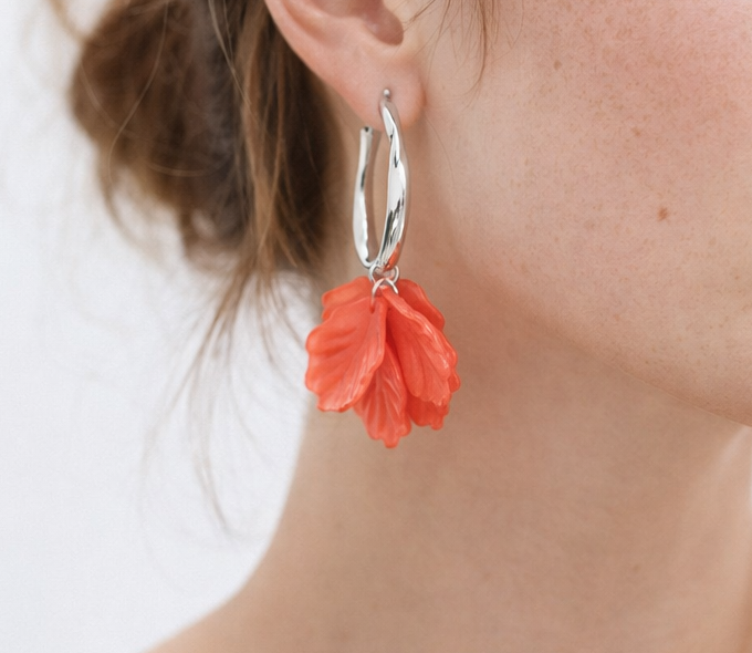 Aros Flor Fantasía