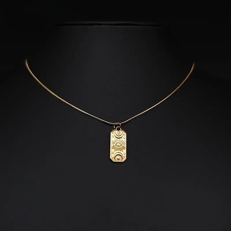 Cadena Estilo Vintage Acero Dorado