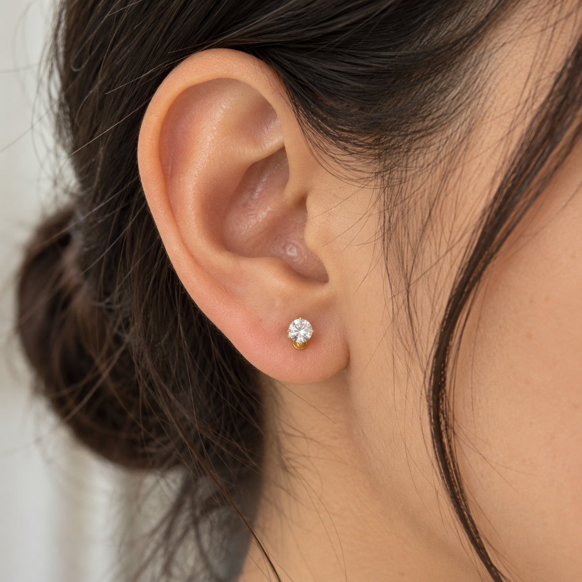 Piercing Mini Acero Dorado