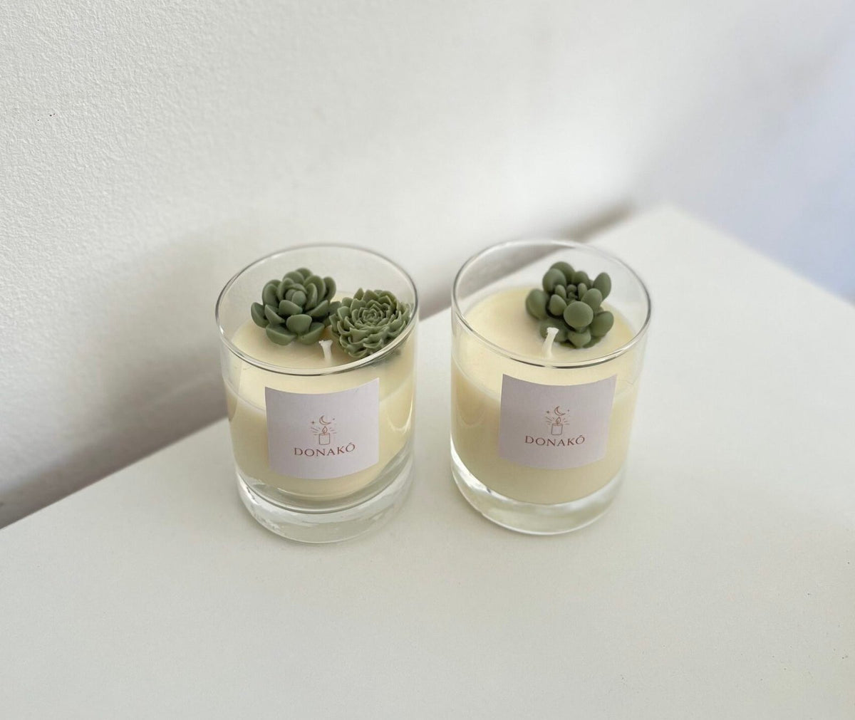 Box 2 Velas de Frasco