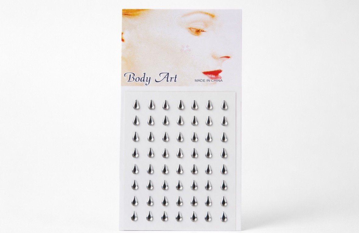 Brillos autoadhesivos para maquillaje
