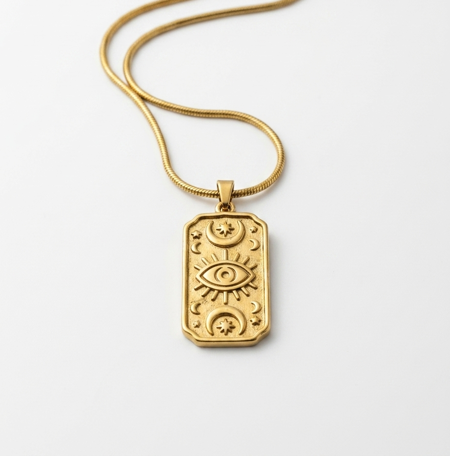 Cadena Estilo Vintage Acero Dorado
