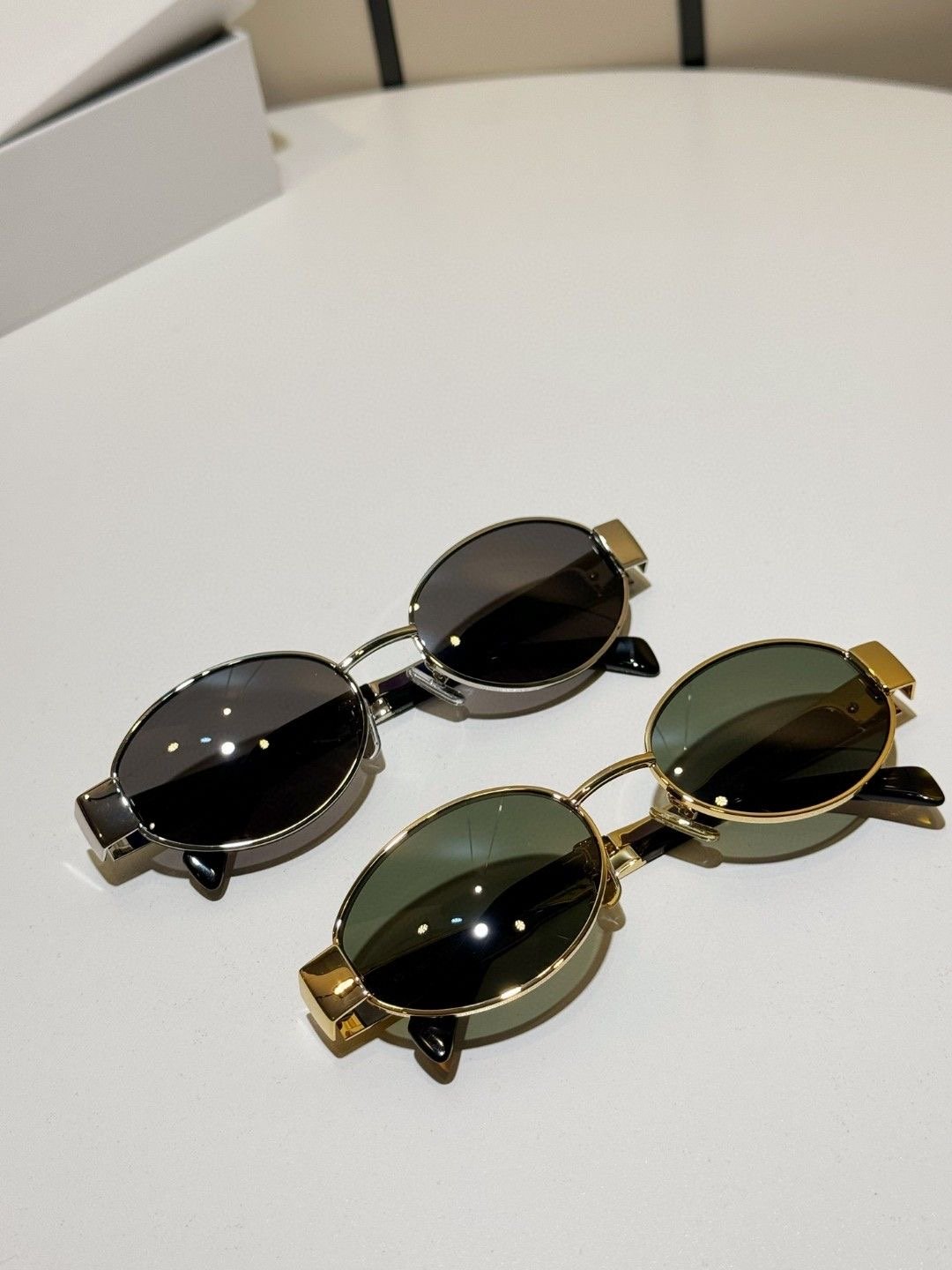 Lentes Estilo Celine Retro Oval