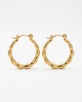Aros Acero Dorado