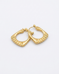 Aros Acero Dorado