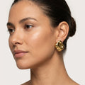 Aros Acero Dorado