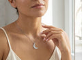 Cadenita Luna Acero