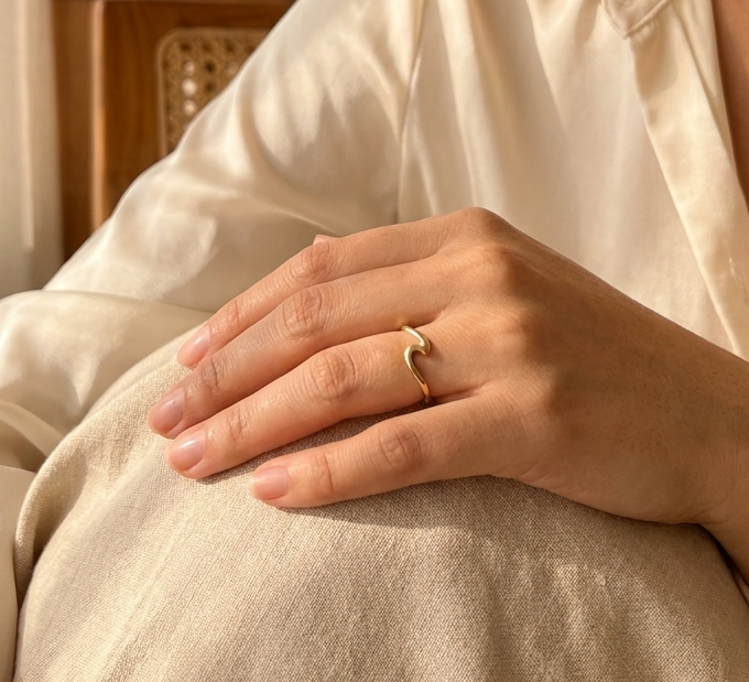 Anillo Ola E. Oro