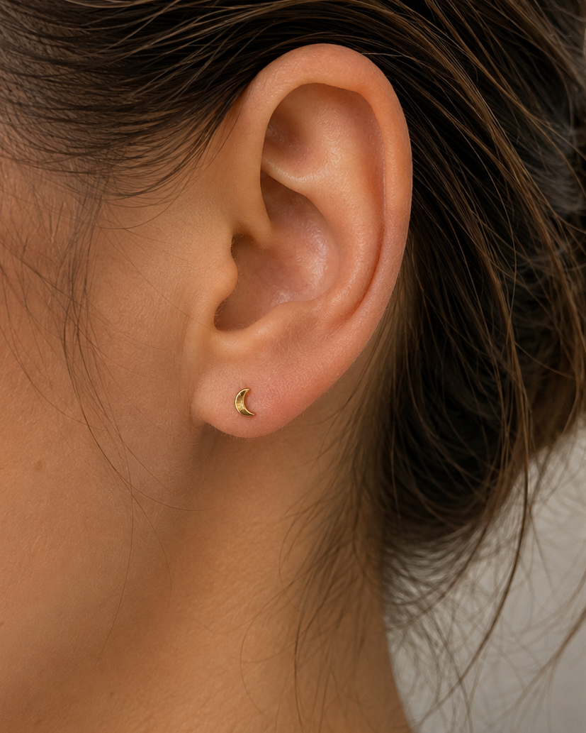 Piercing Mini Acero Dorado
