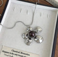 Collar Flor Vintage