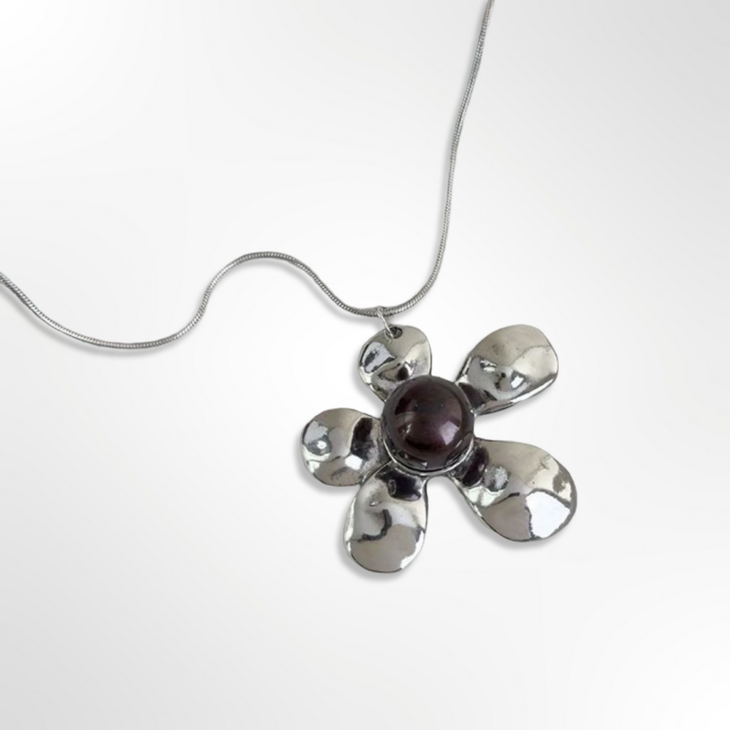Collar Flor Vintage
