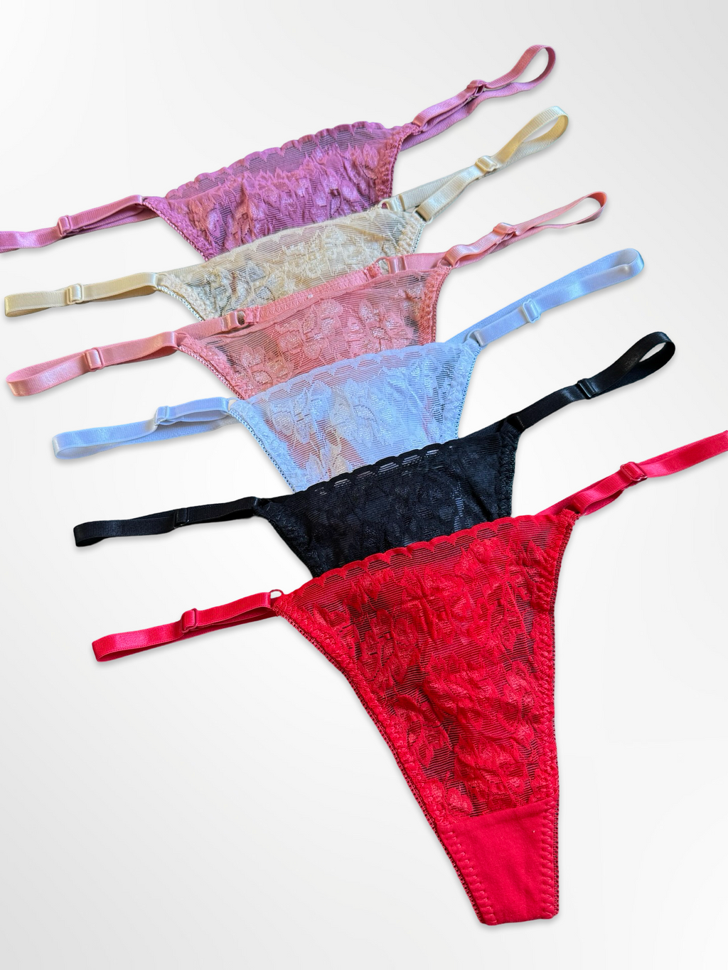 Tanga de Encaje Regulable