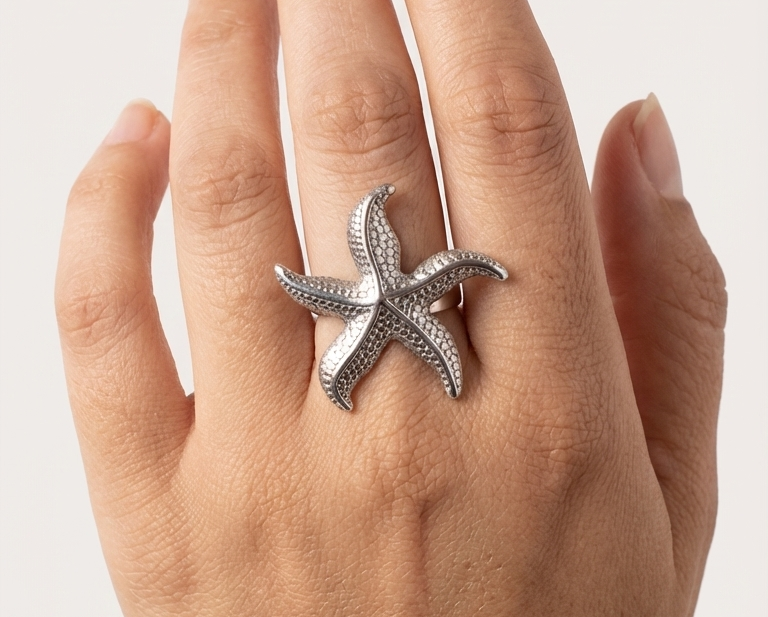 Anillo Estrella de Mar