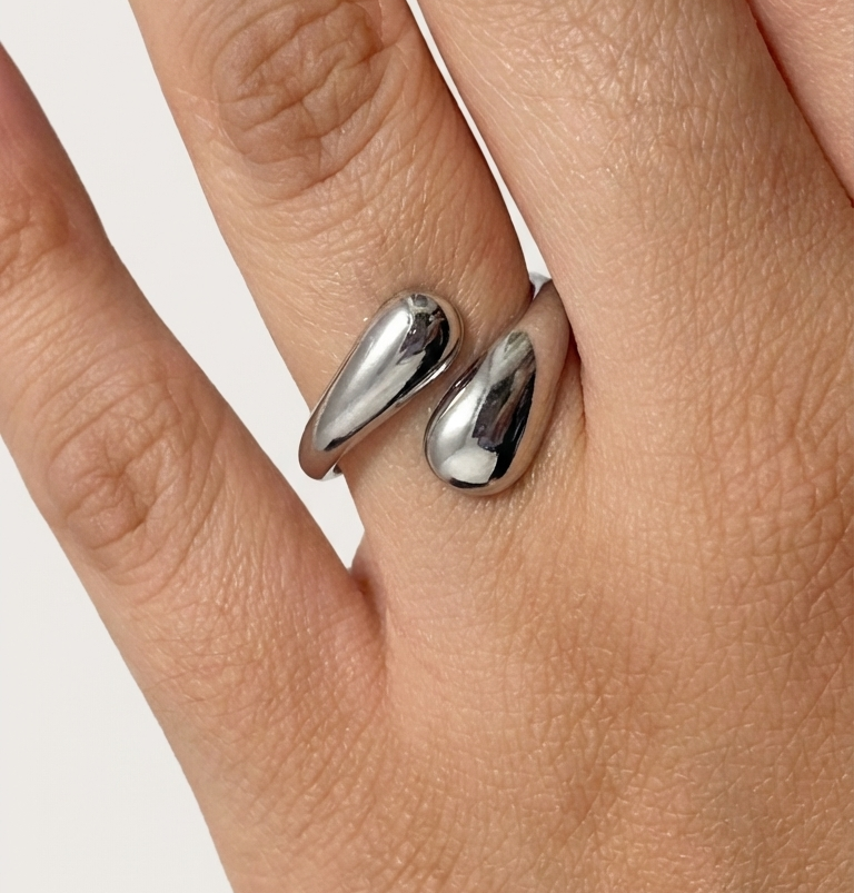 Anillo Irregular Acero