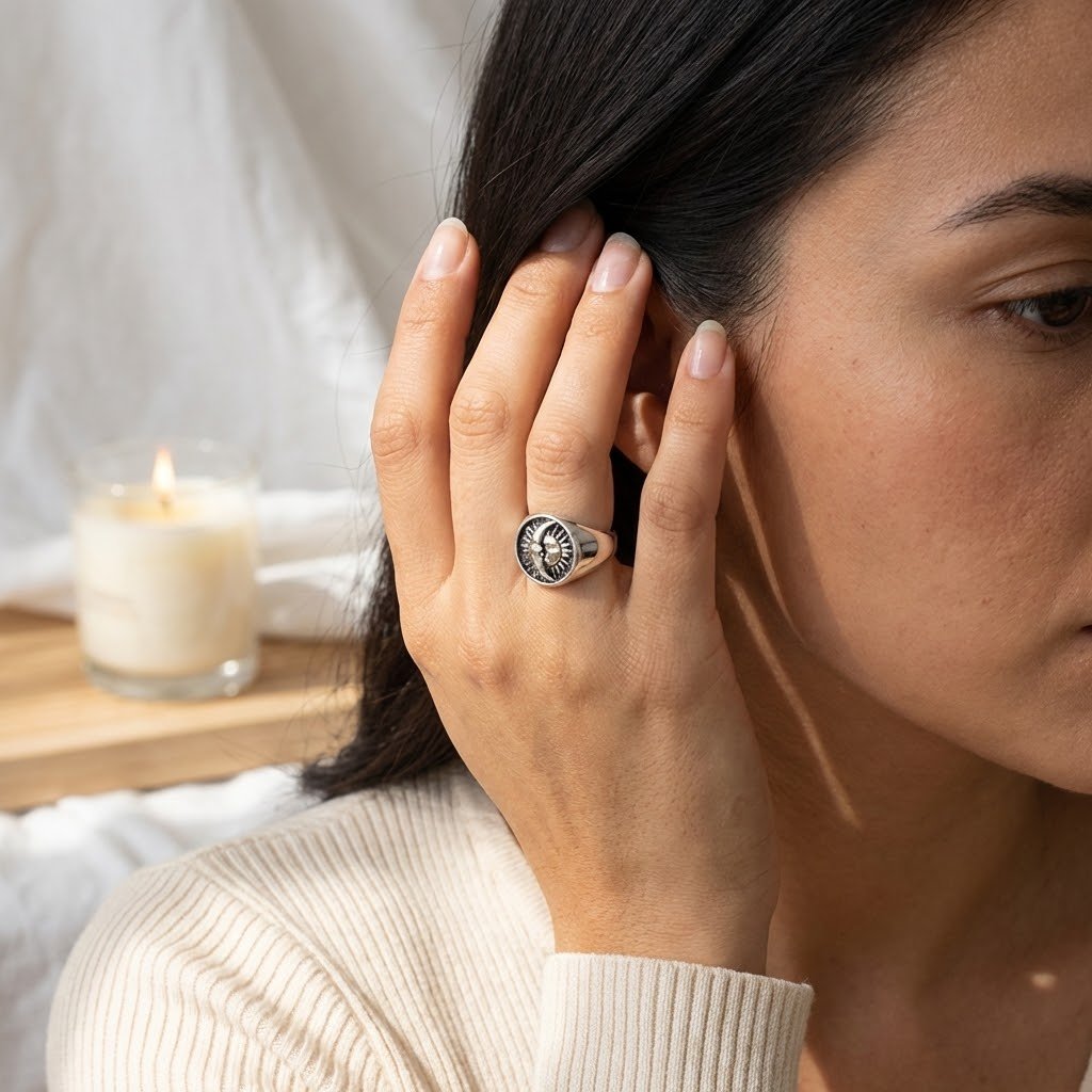 Anillo Eclipse Acero